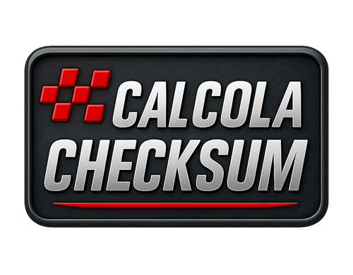 CALCOLA CHECKSUM